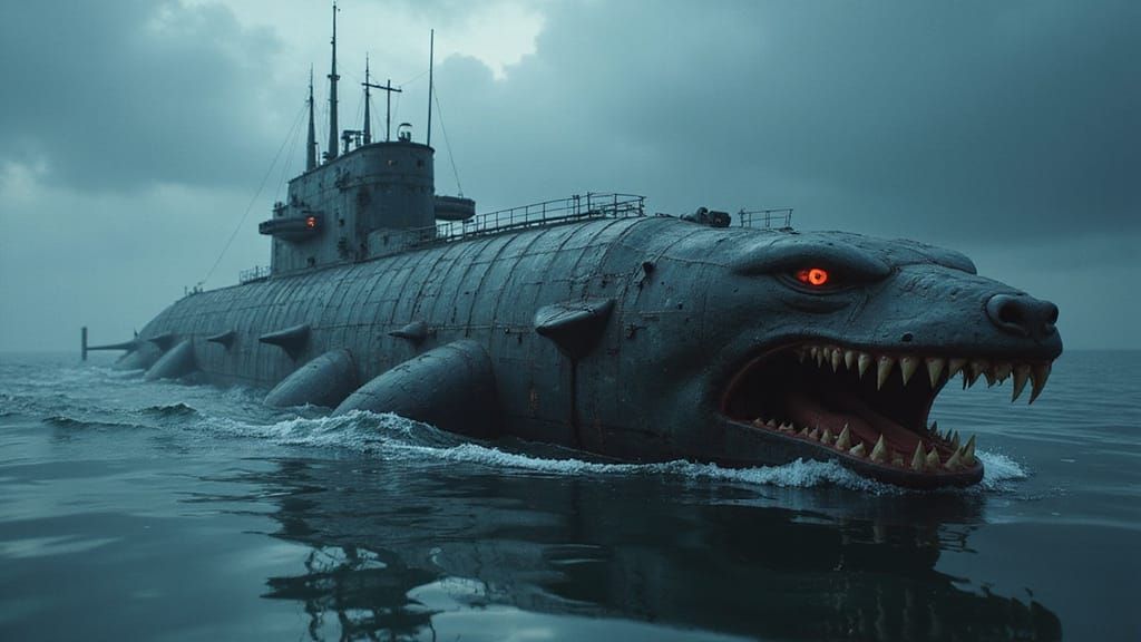 Wolf Pack Submarine in WWII Style