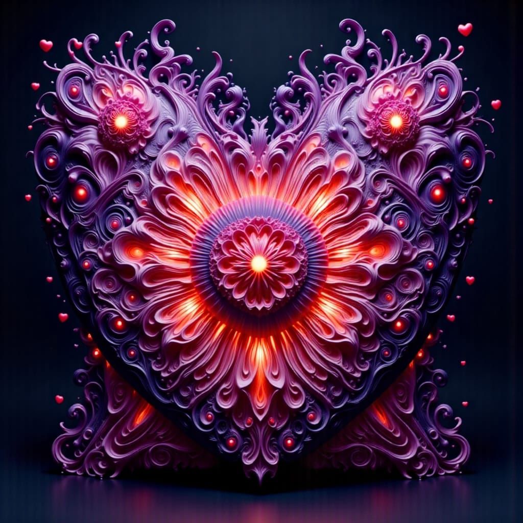 Glowing Sumptuous Pillowy Objects