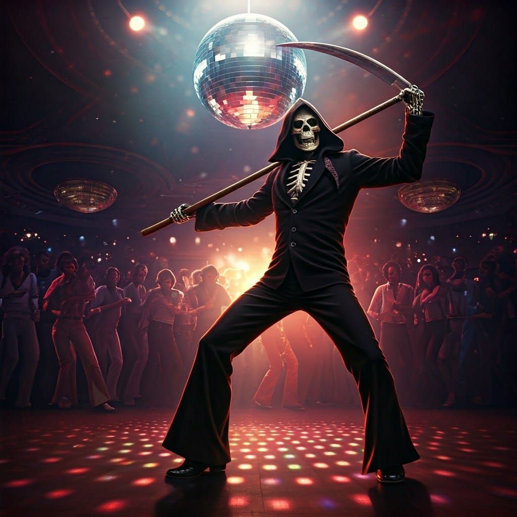 Grim Reaper Does Disco: Saturday Night Fever