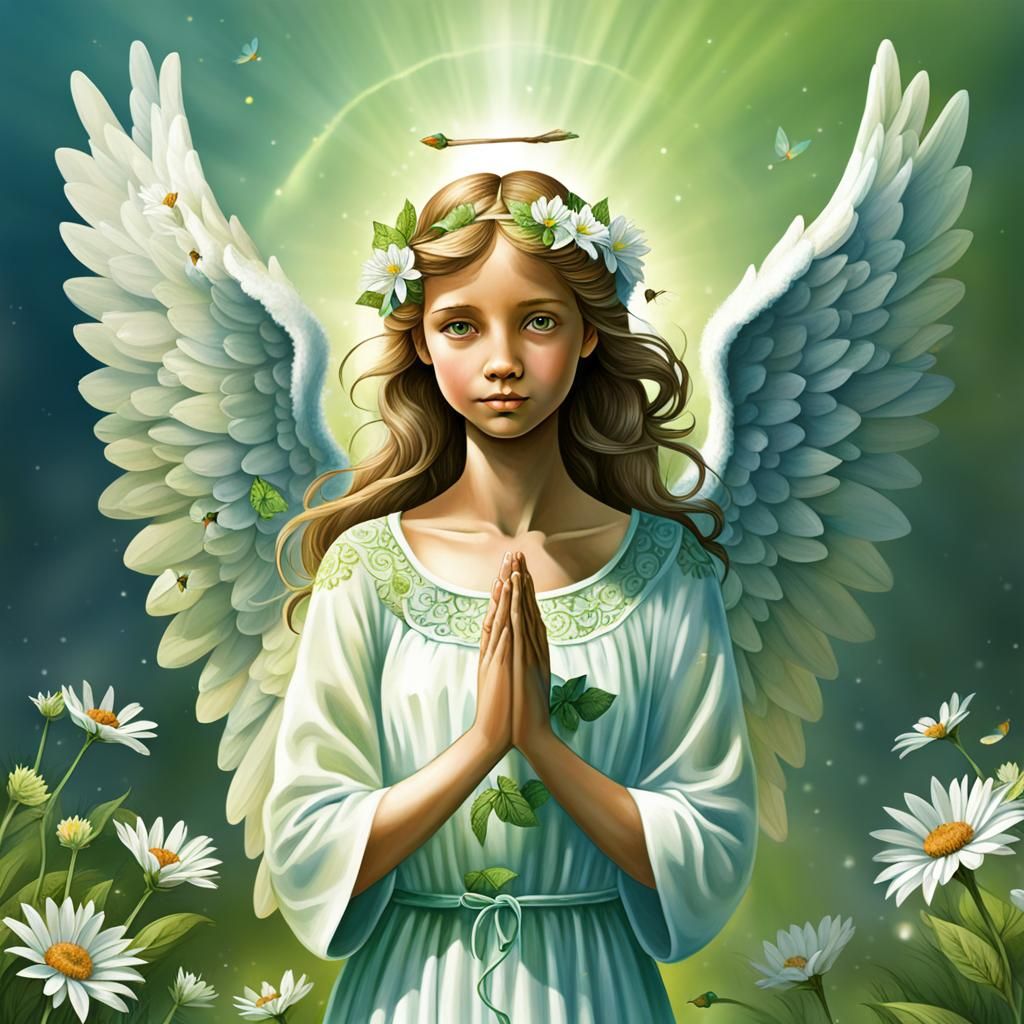 Ethereal Earth Day Angel