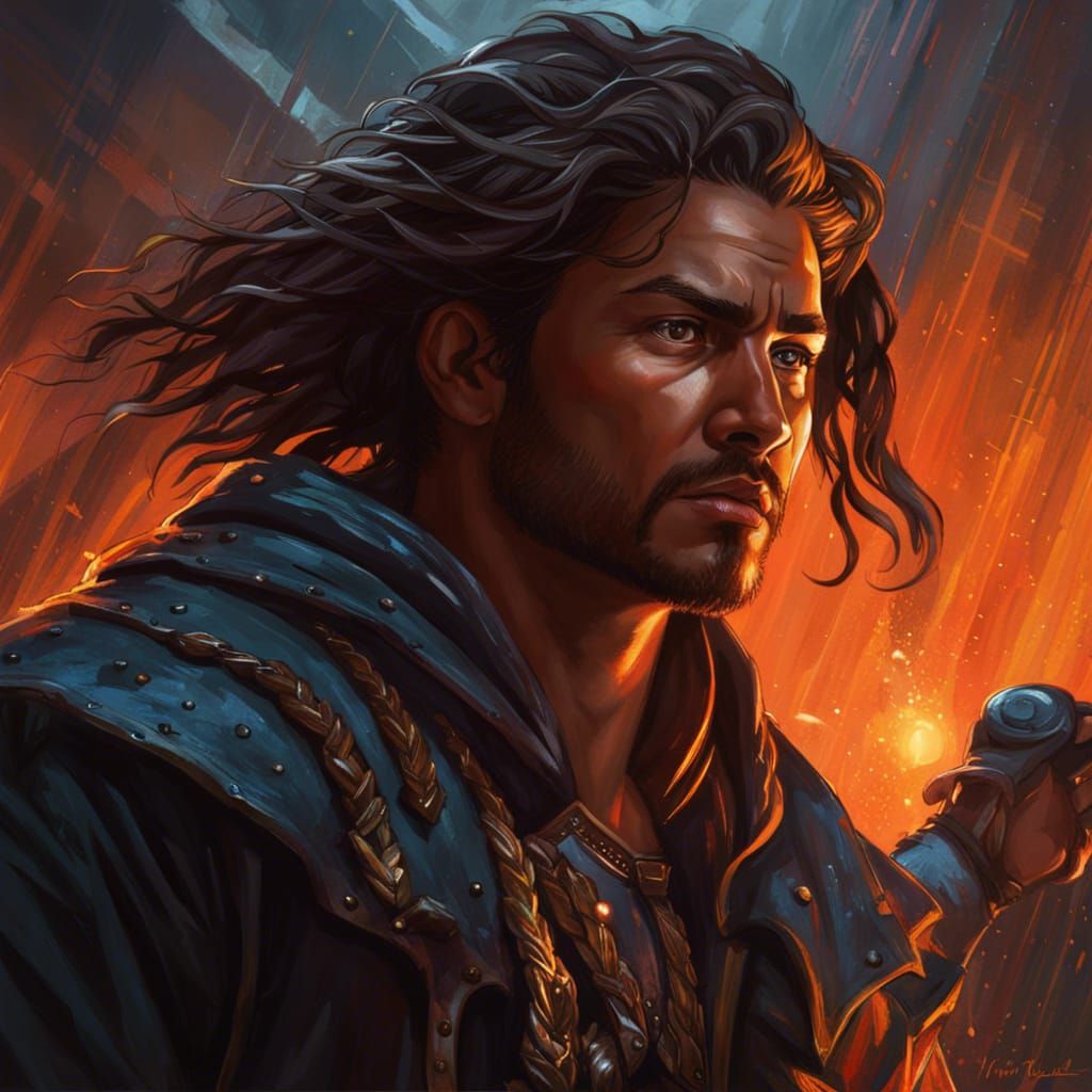 Aggressive Prison Fight During Stormy Night