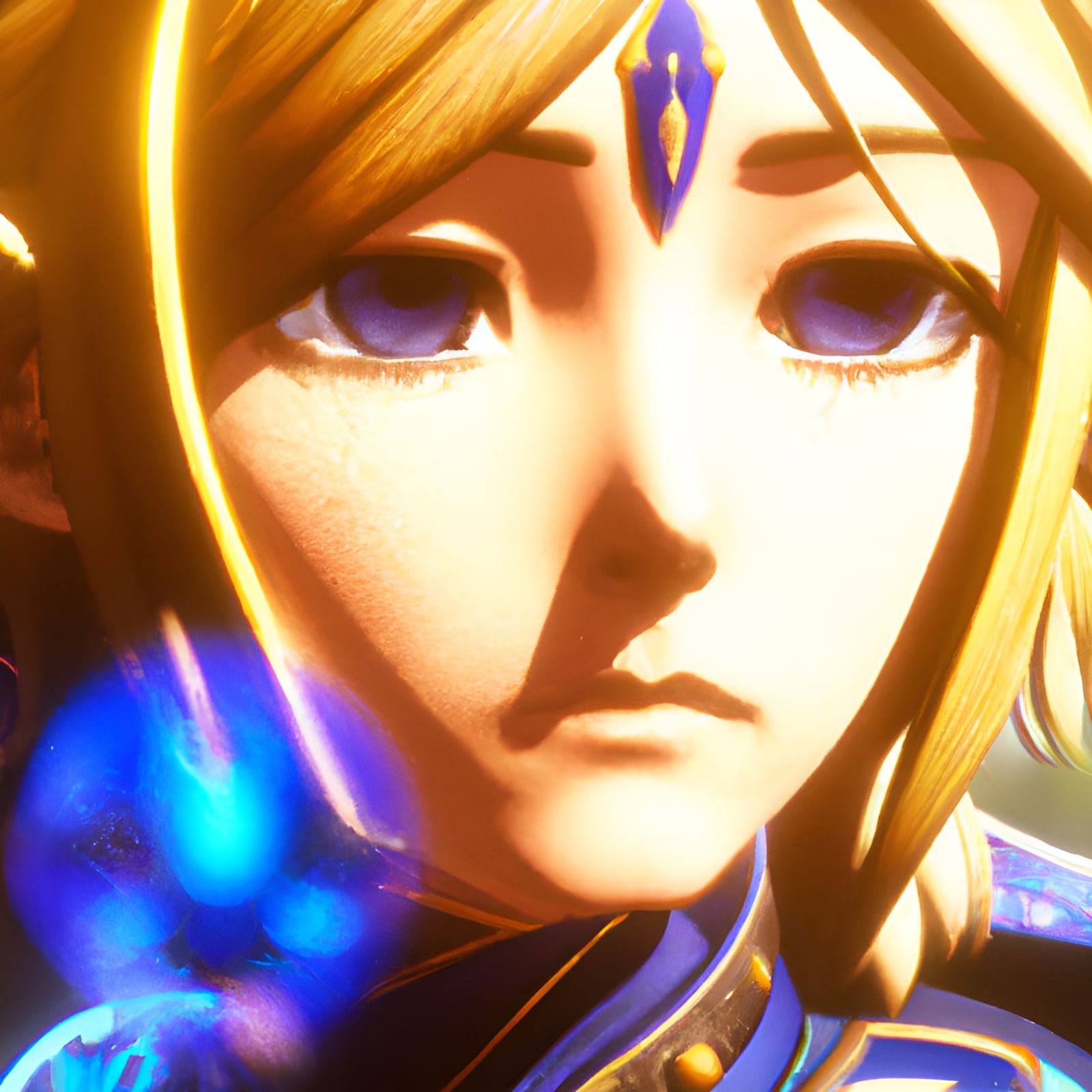 Fire Emblem Engage Heroine: Detailed Digital Painting