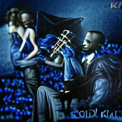 Minimalist Blue Color Wash