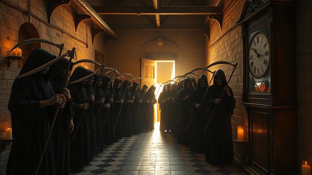 Reapers Clocking In: An Eerie Shift Begins
