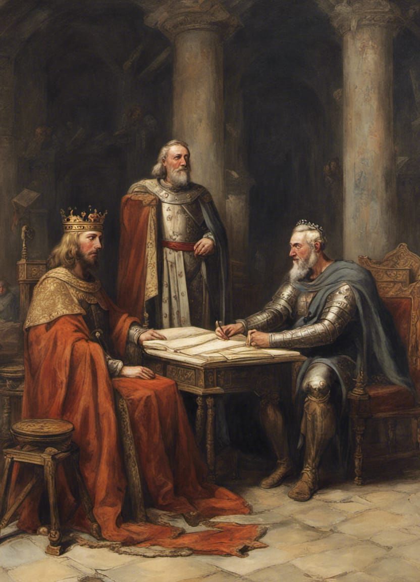 king alfred the great signing a treaty with mercia
