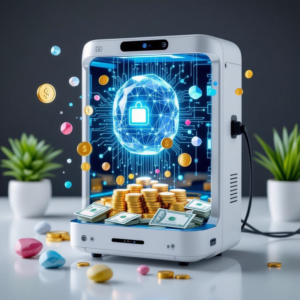 AI Device Creates Food, Minerals and Money