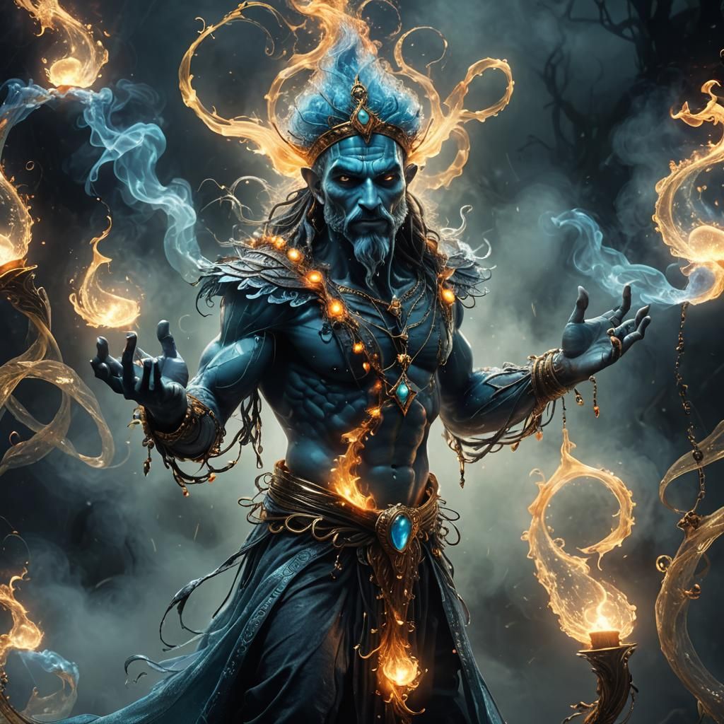 the blue djinn