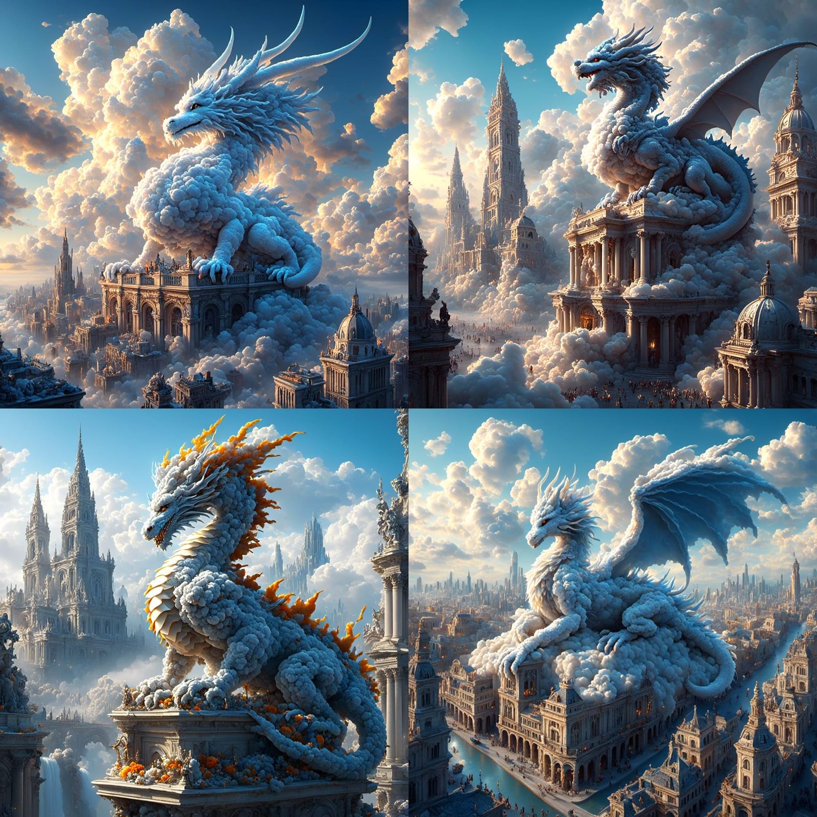 Dragon Guardian of the Cityscape