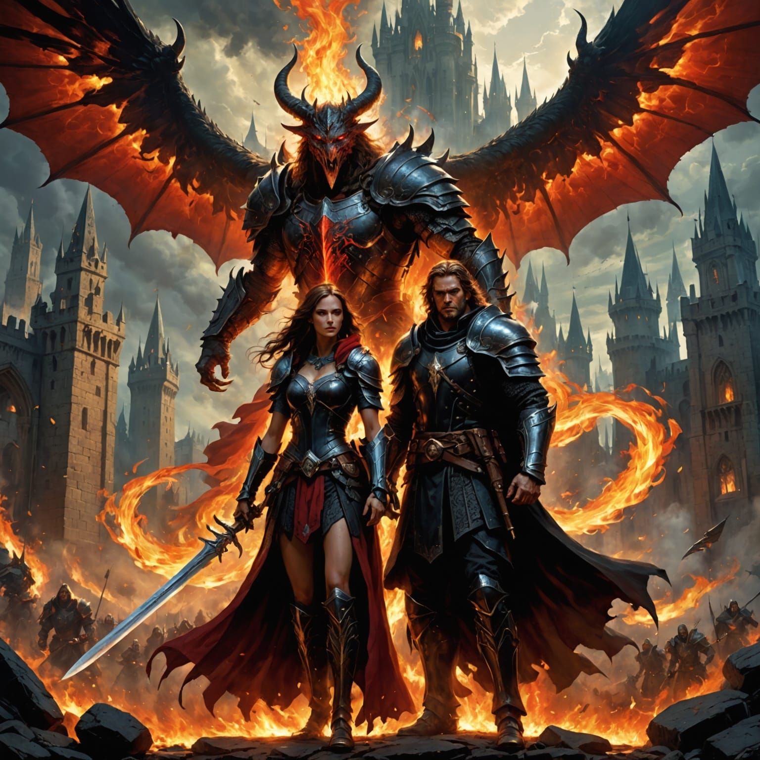 Epic Dark Fantasy Souls Bound by Destiny and Ancient Curse