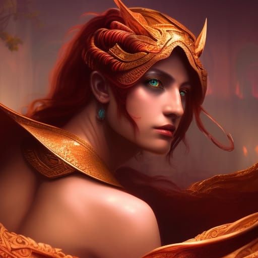 The Great woman of Sechwan, detailed color and sharpen resolution