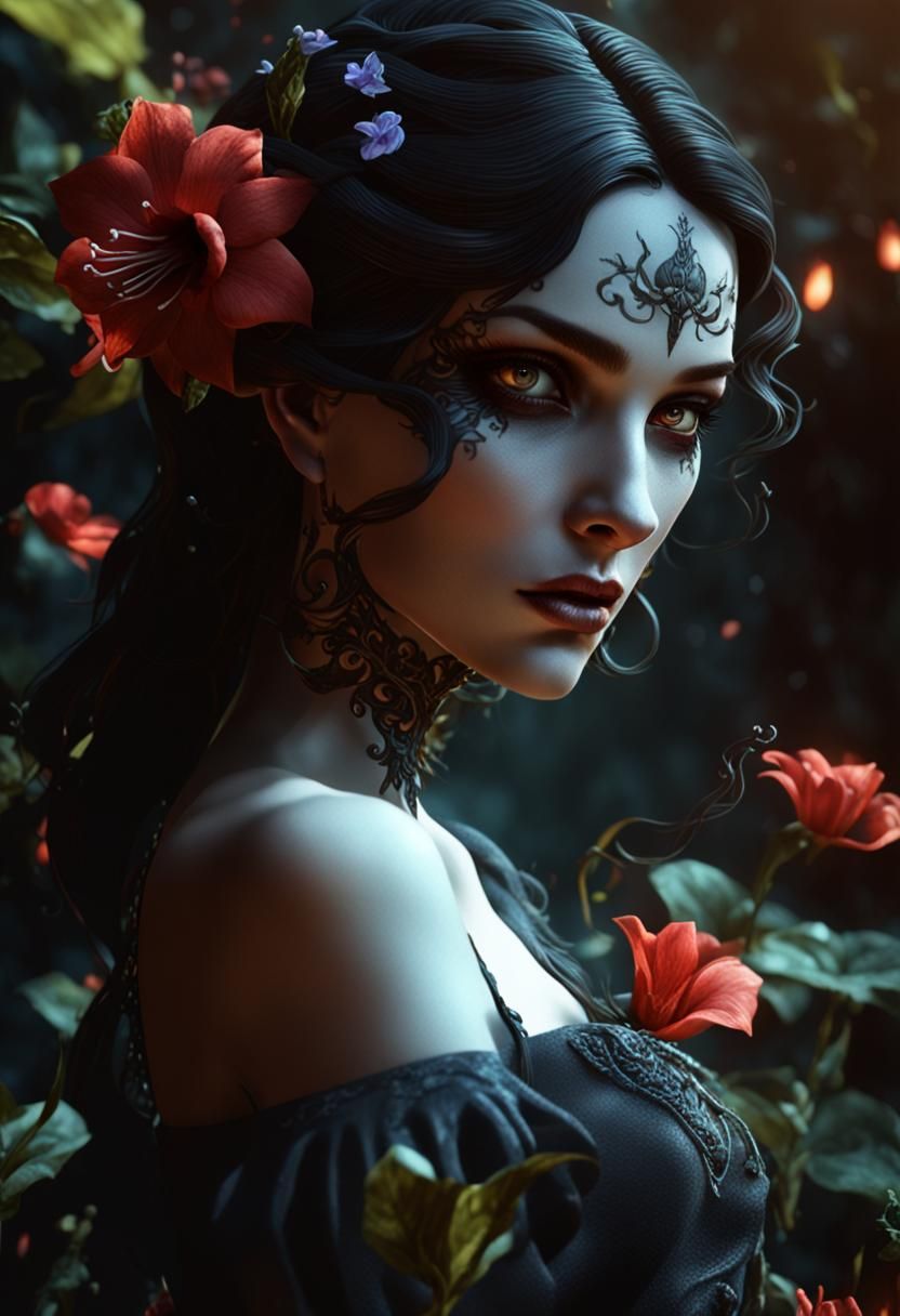 Deadly Beauty in a Poisonous Garden