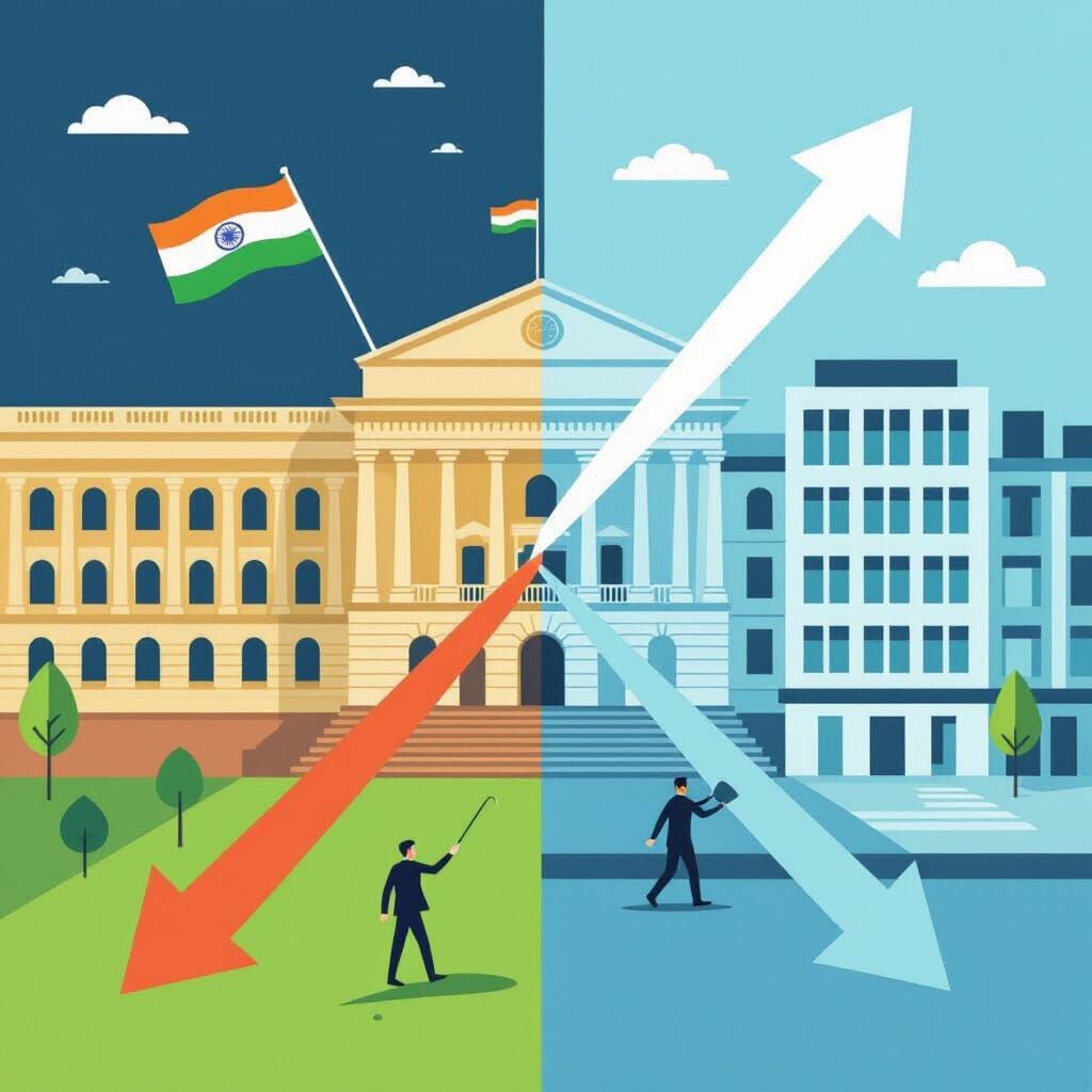 Privatization in India: An Infographic Illustration