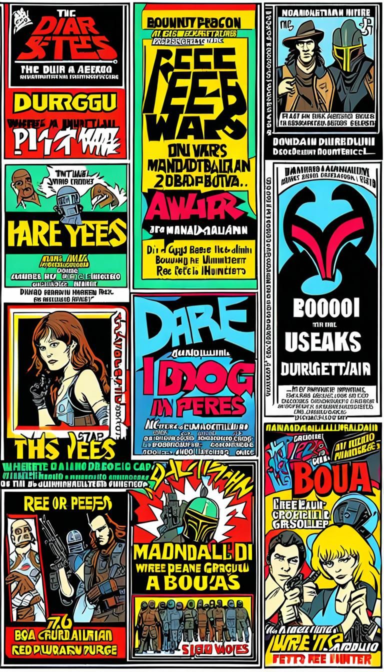 Star Wars Style Poster: Seeking Redemption