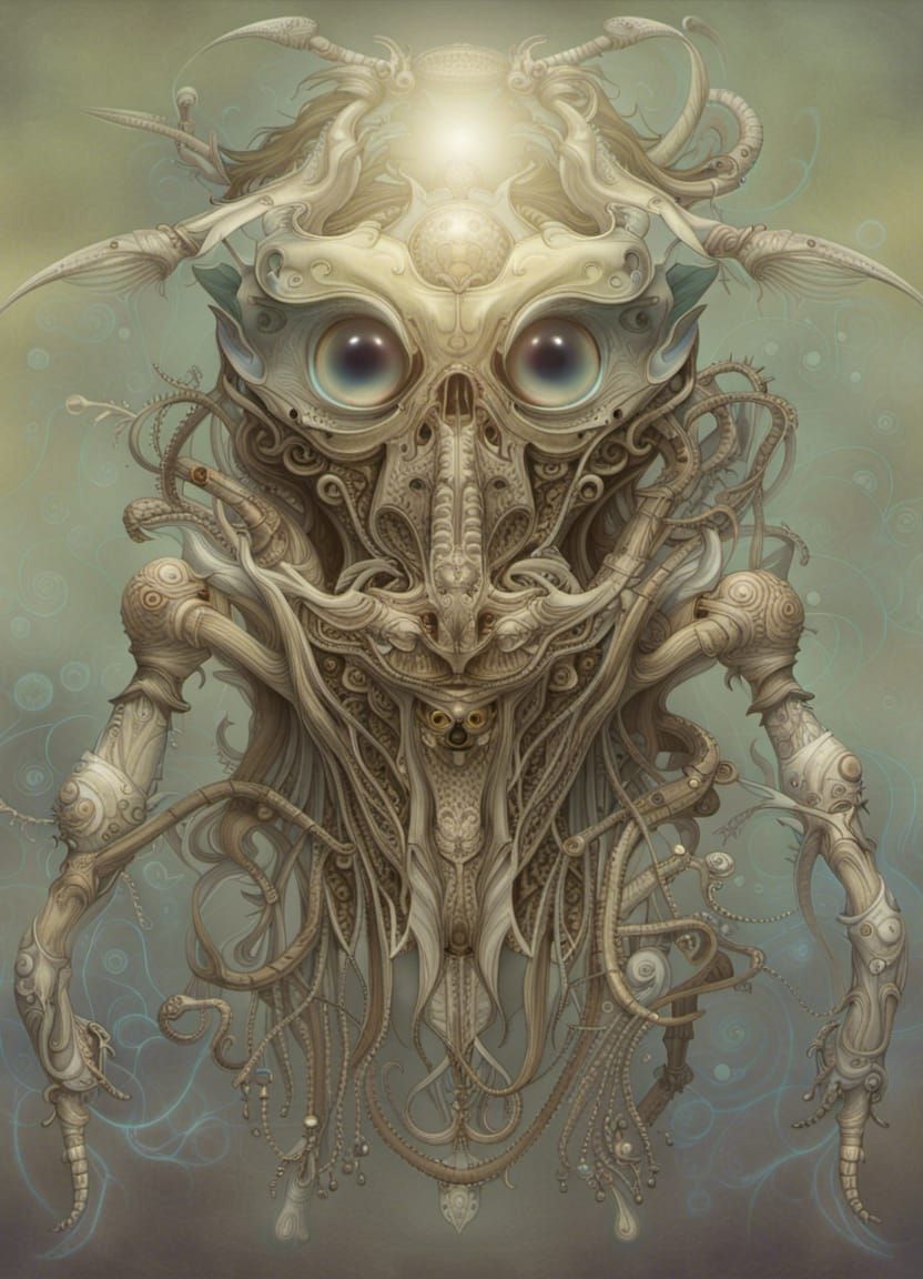 Bioluminescent Biomechanical Alien Entities: Extraterrestria...