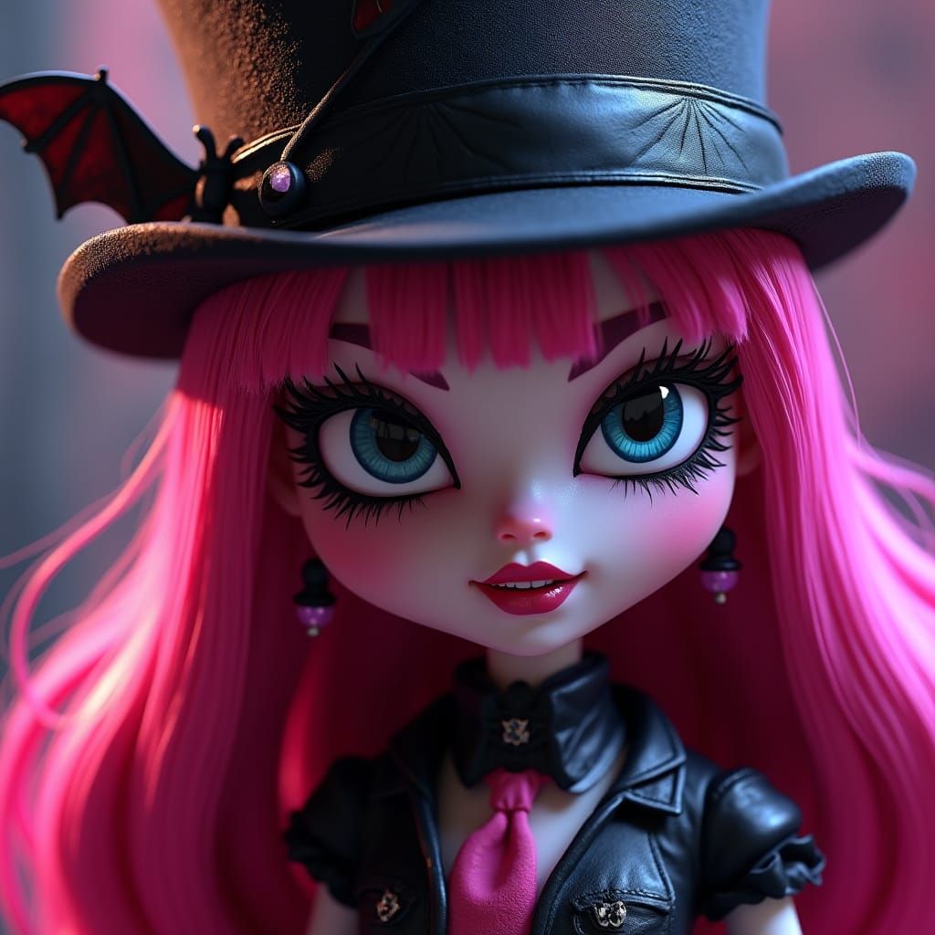 Monster High Vampira in Anime-Inspired 3D Animation
