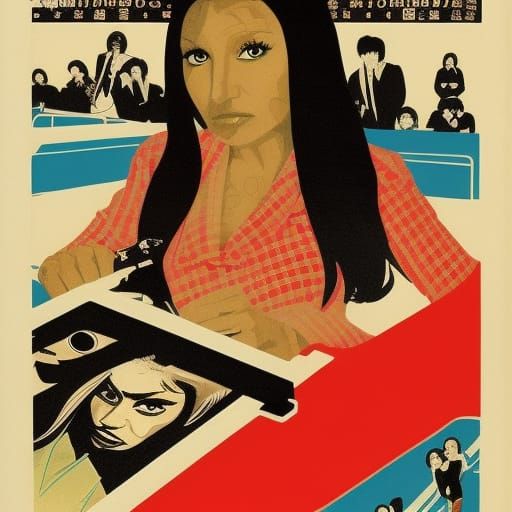 Pam Grier signing autographs at Tokyo Comic Con 2023