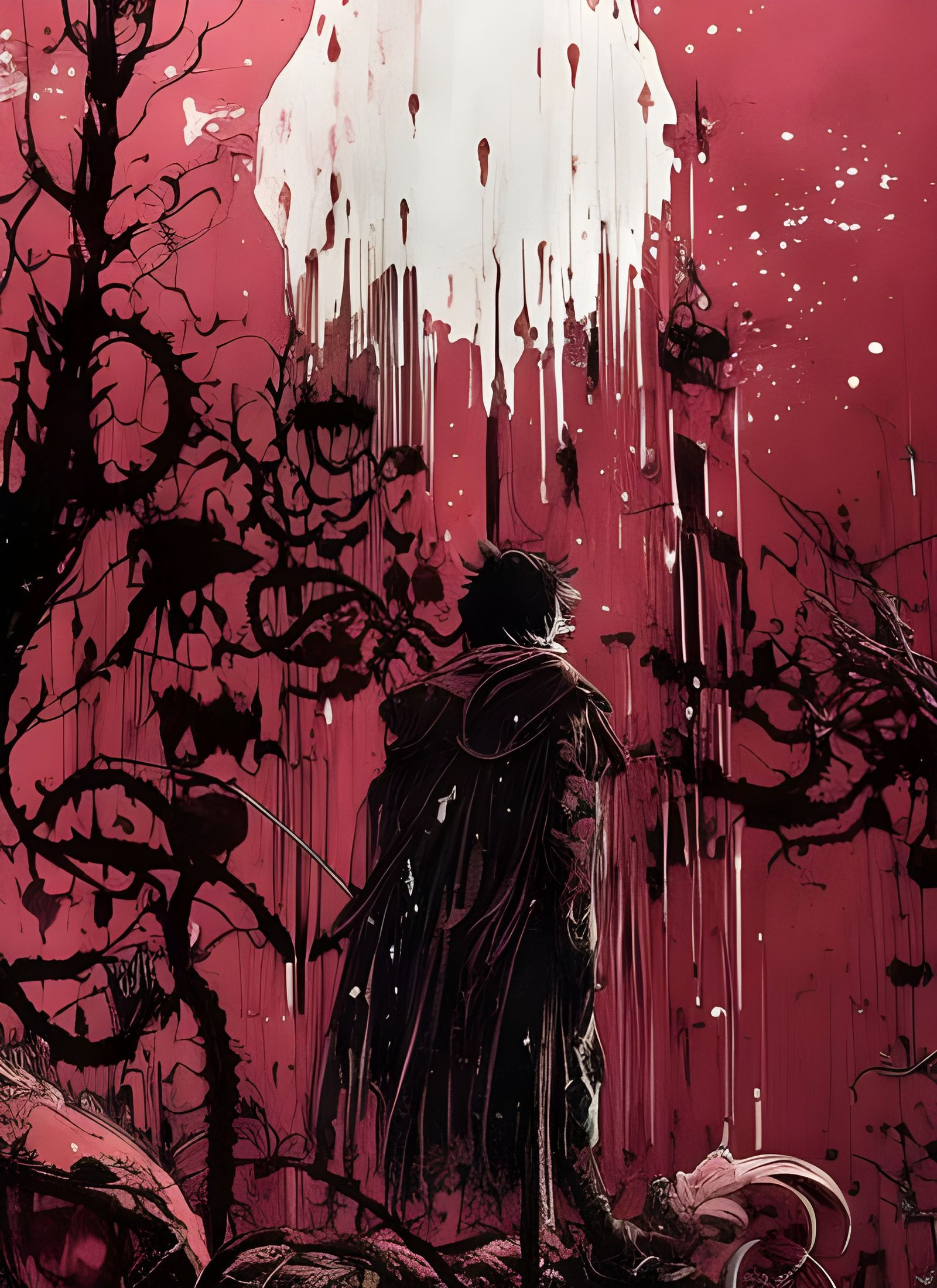 A Vampire Hunter Under A Blood Moon