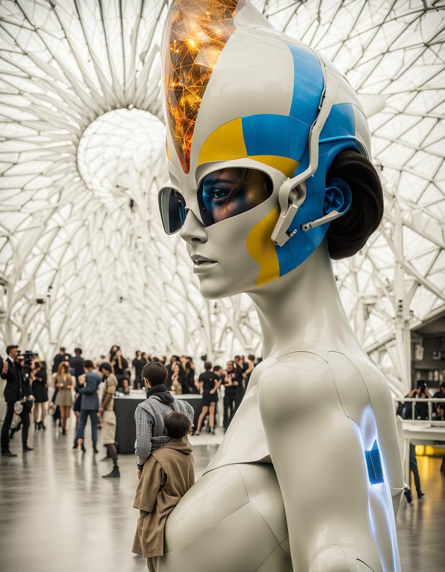 Photorealistic Aliens in Exotic Fashion