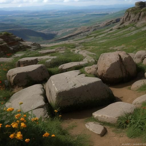 Simple AI Generated Landscape