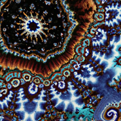 Surreal Fractal Art Explores Asymmetric Symmetry