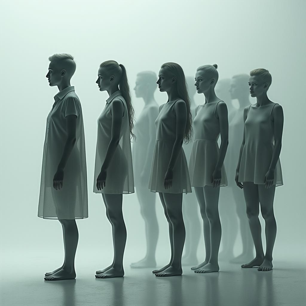 Dissociative Identity Disorder: A Conceptual Visualization