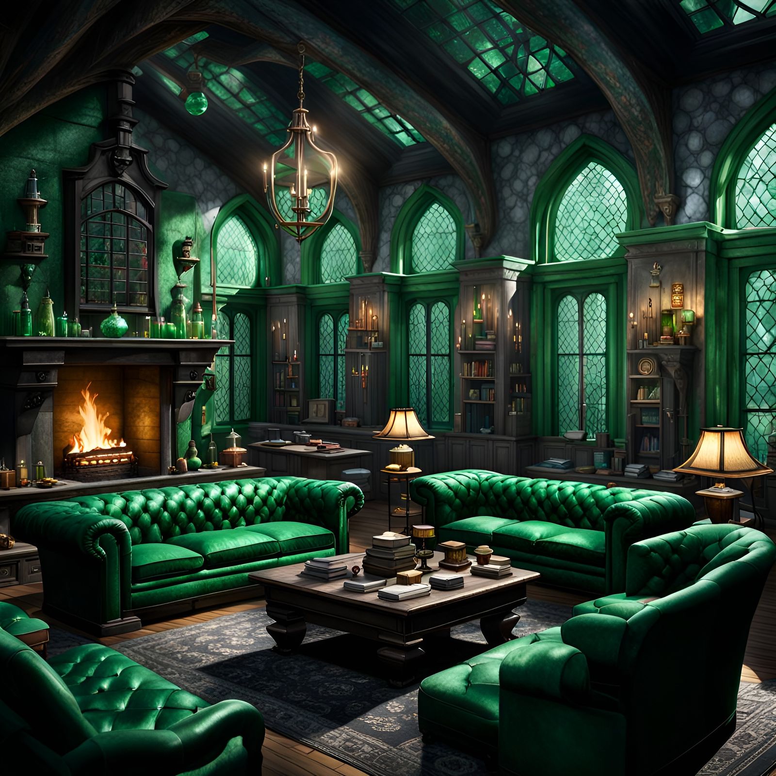 Slytherin common room