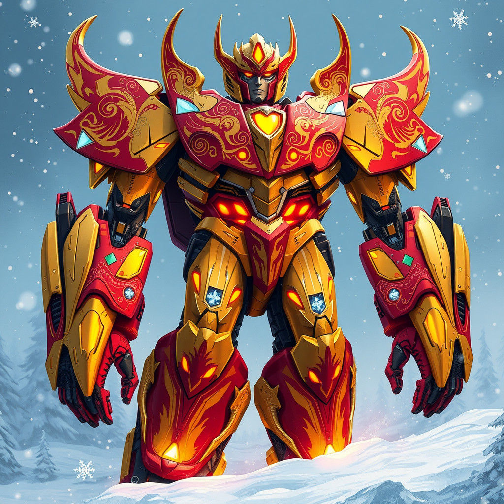 Festivus Prime in Futuristic Industrial Style