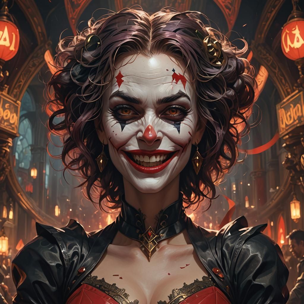 Dark Fantasy Joker with Dynamic Lighting