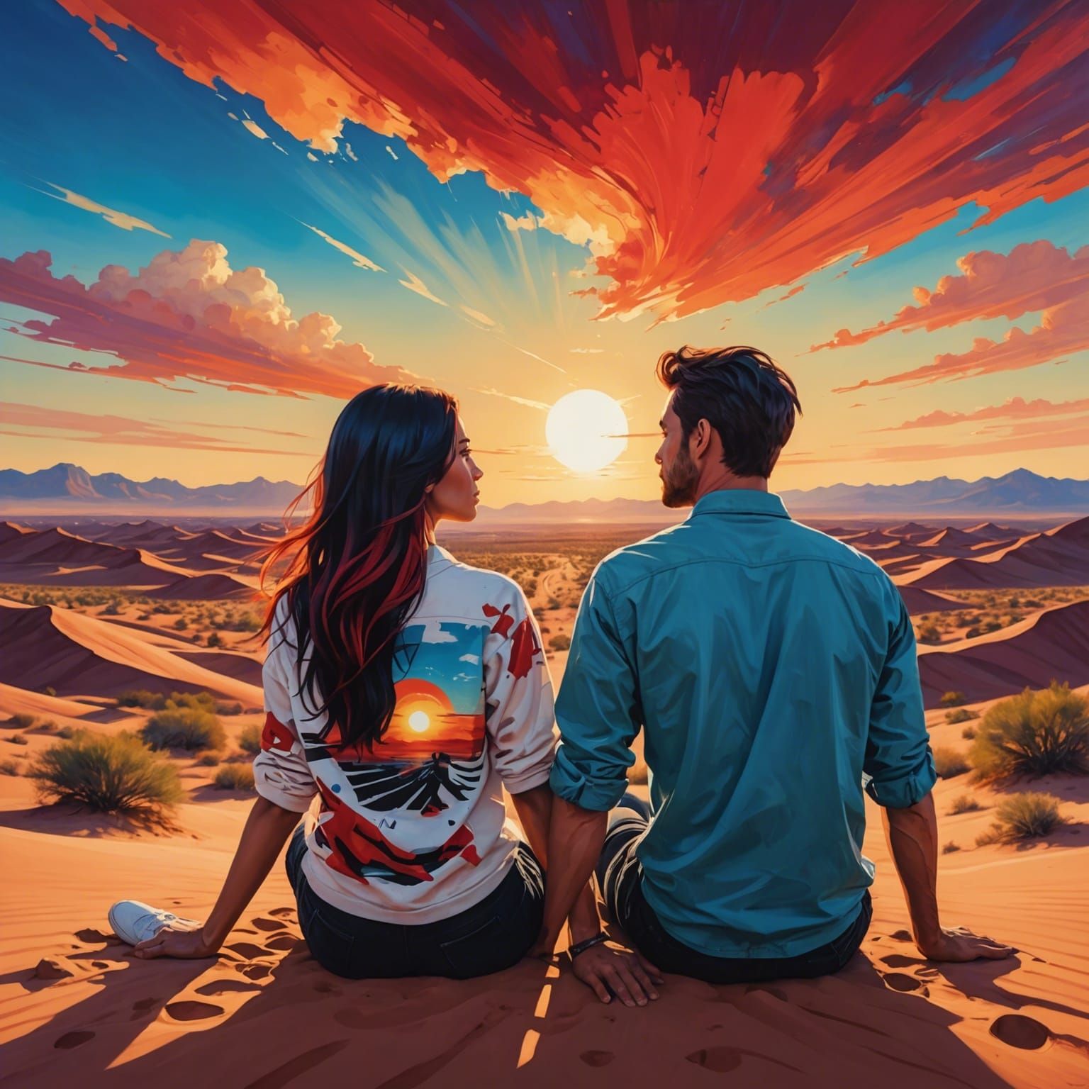 The Desert Couple