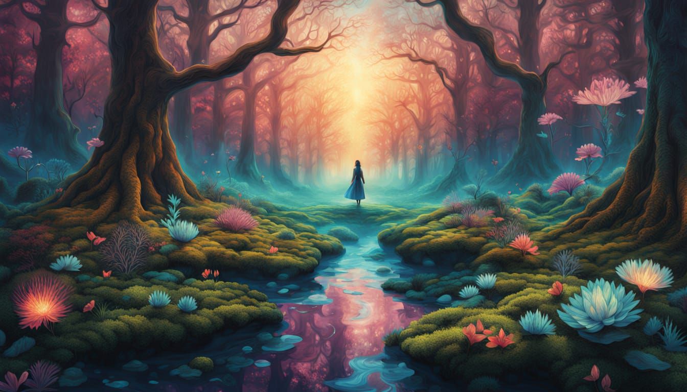 Dreamlike Digital Collage of Gratitude in 8K