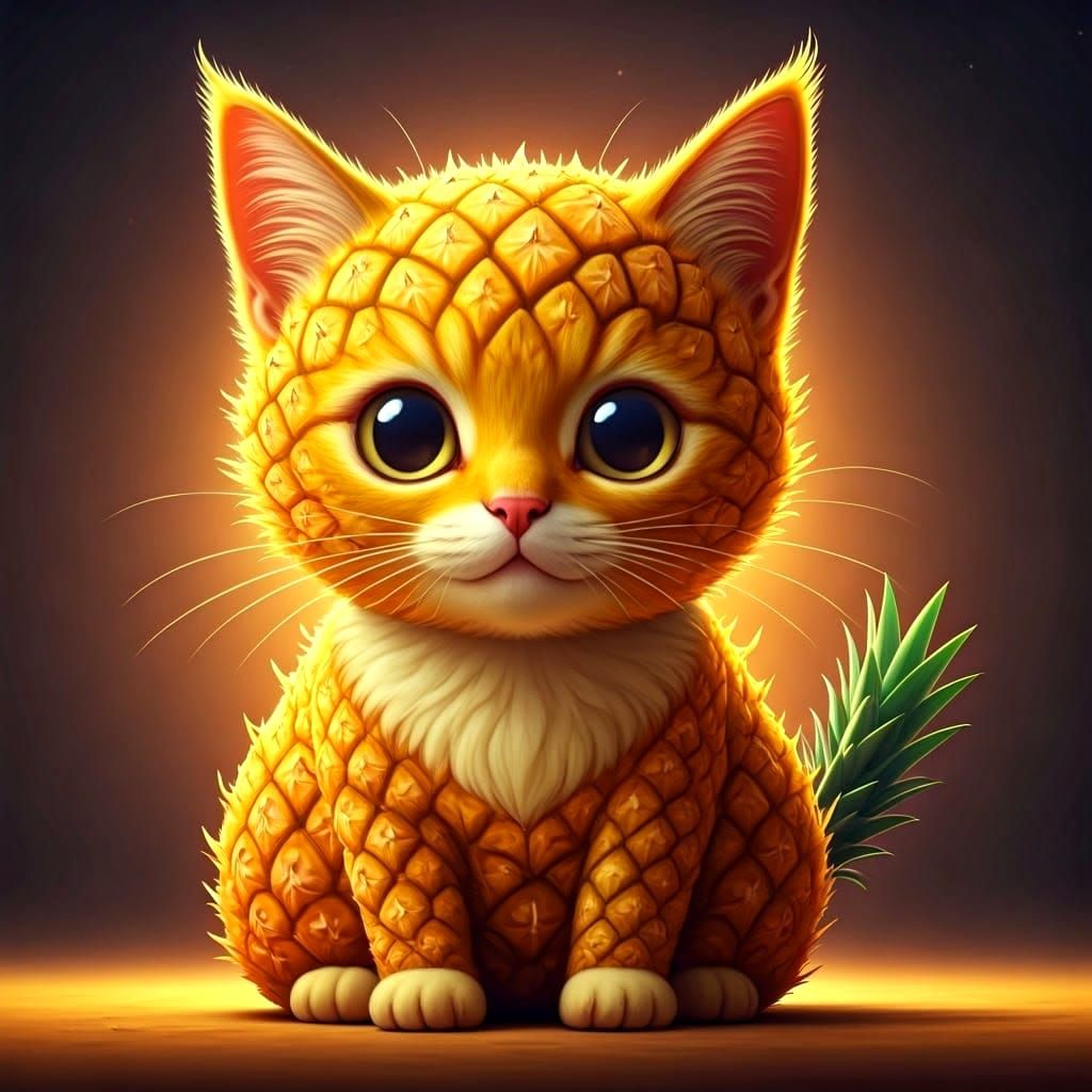 Cute Catnapple🍍😻