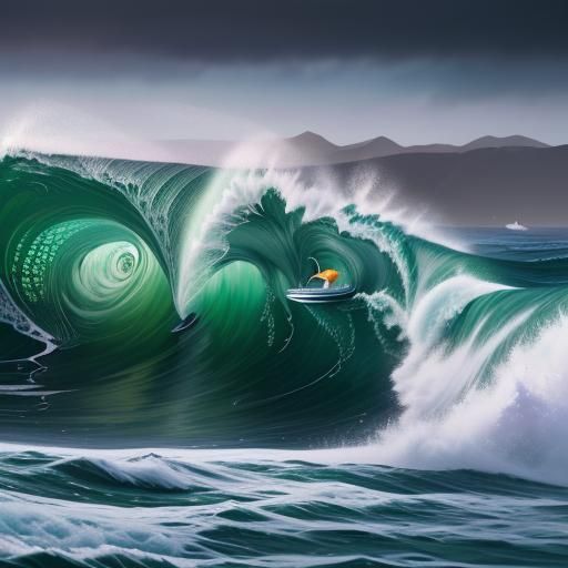 Three-Legged Apples Walking on a Purple Shore