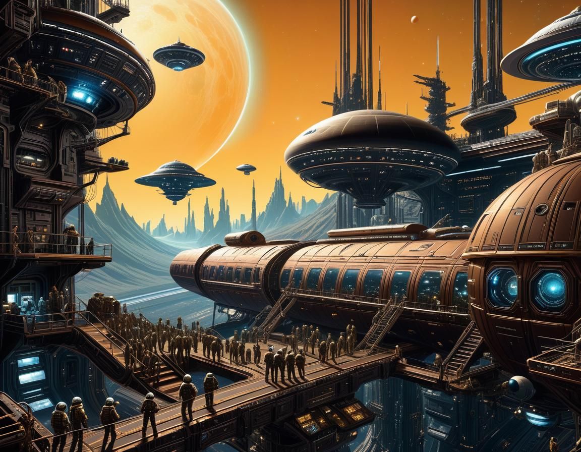 Life on a Space Station