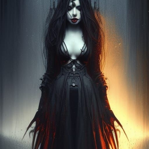 Ana de Armas as Gothic Horror Queen