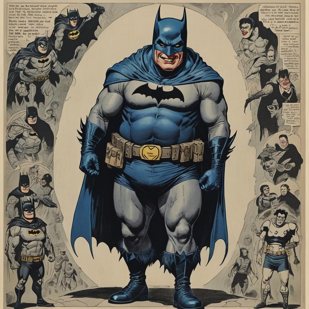 Bizarro Batman Meets Morbid Gothic Enchantress