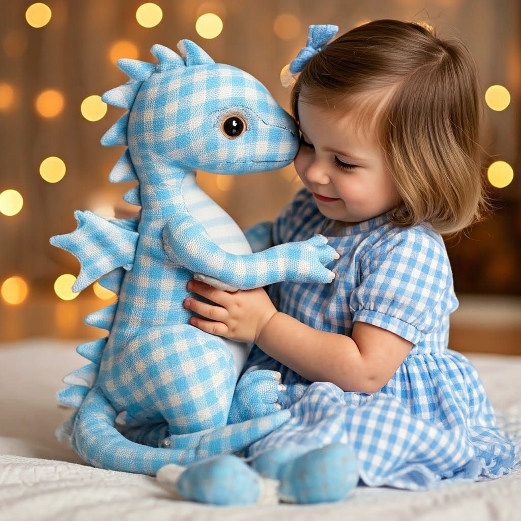 The Little Dragon and the Gingham Dress
