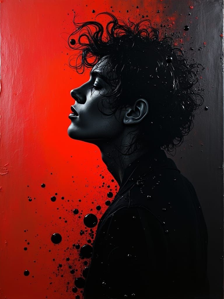 Living Liquid Art with Deep Vivid Color