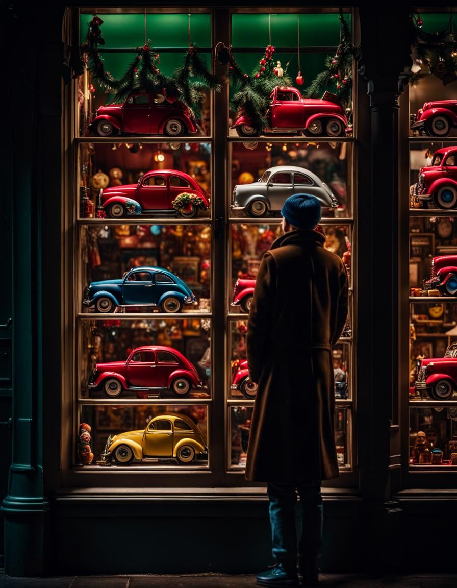 Past dreams gleam in a childhood gaze