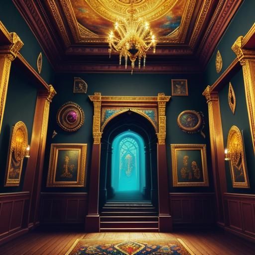 Airi: "Wow, this place is incredible! I love the decorations...