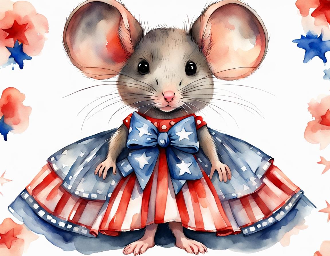 Patriotic Mouse