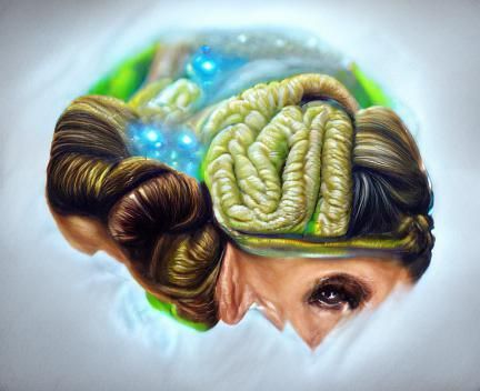 Detailed 8K Painting of Princess Leia