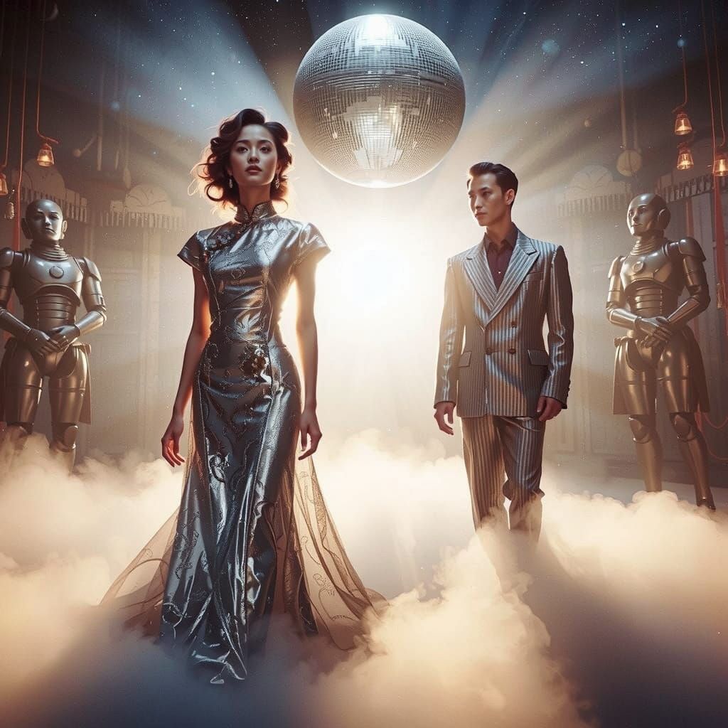 Pre-Raphaelite Robot Emerges for Chinese Woman