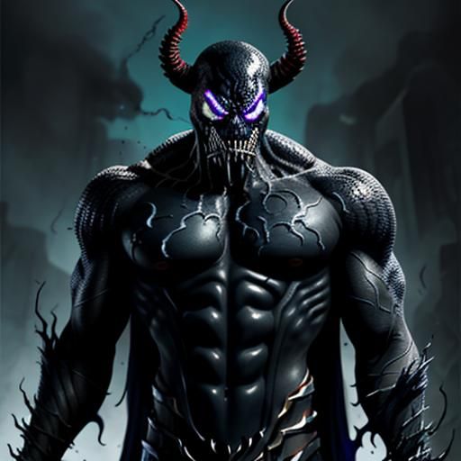 Baal with Venom Symbiote Fusion