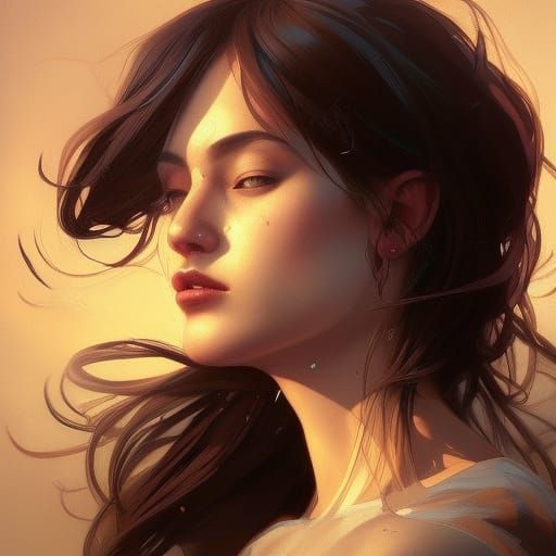 Open Mind Portrait in Hyperdetailed Style