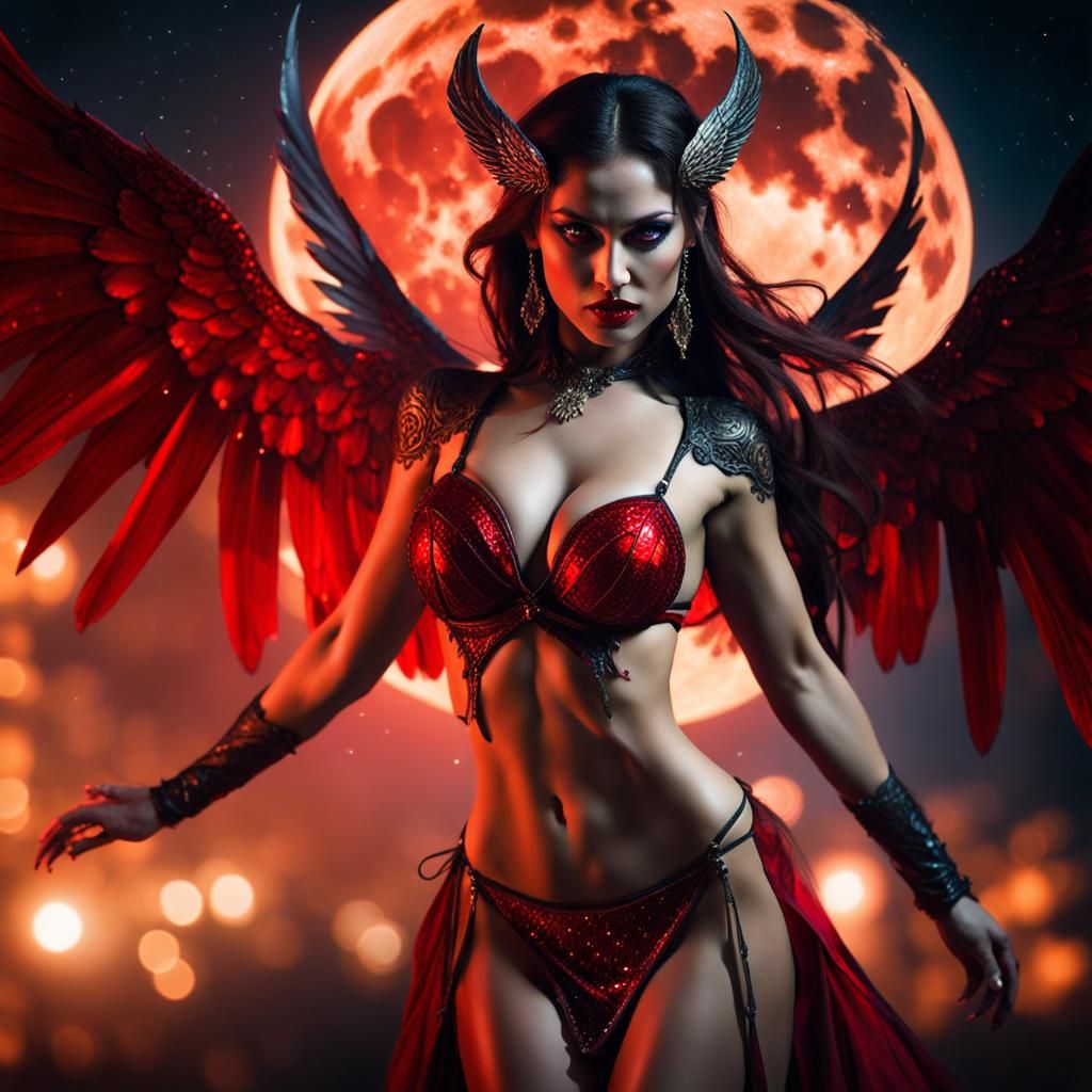Vampiress Queen of the Night in Fantasy Photography