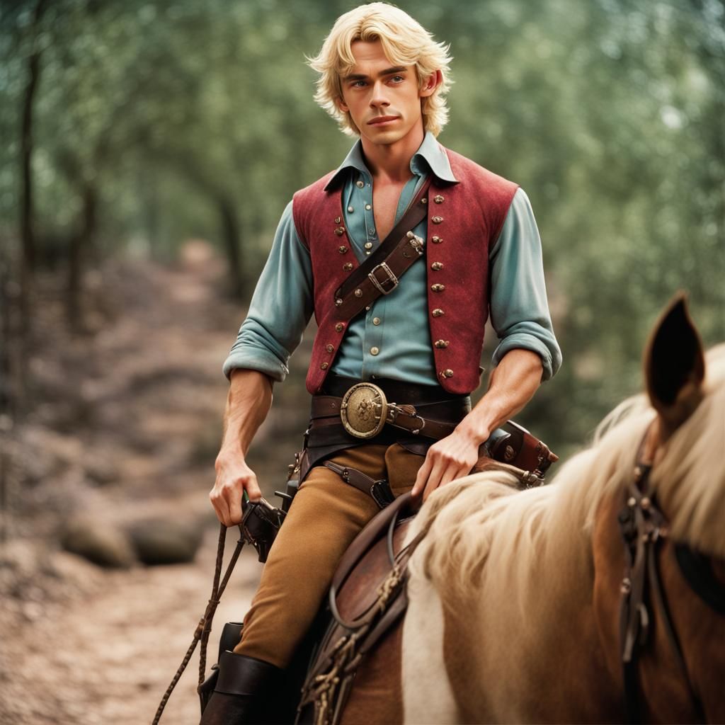 Ross Lynch as Flynn Ryder in Tangled 240120A