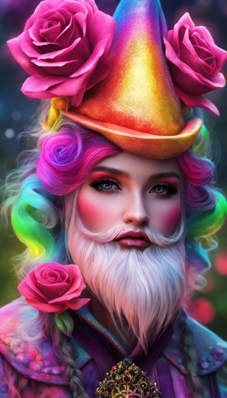 Bearded woman