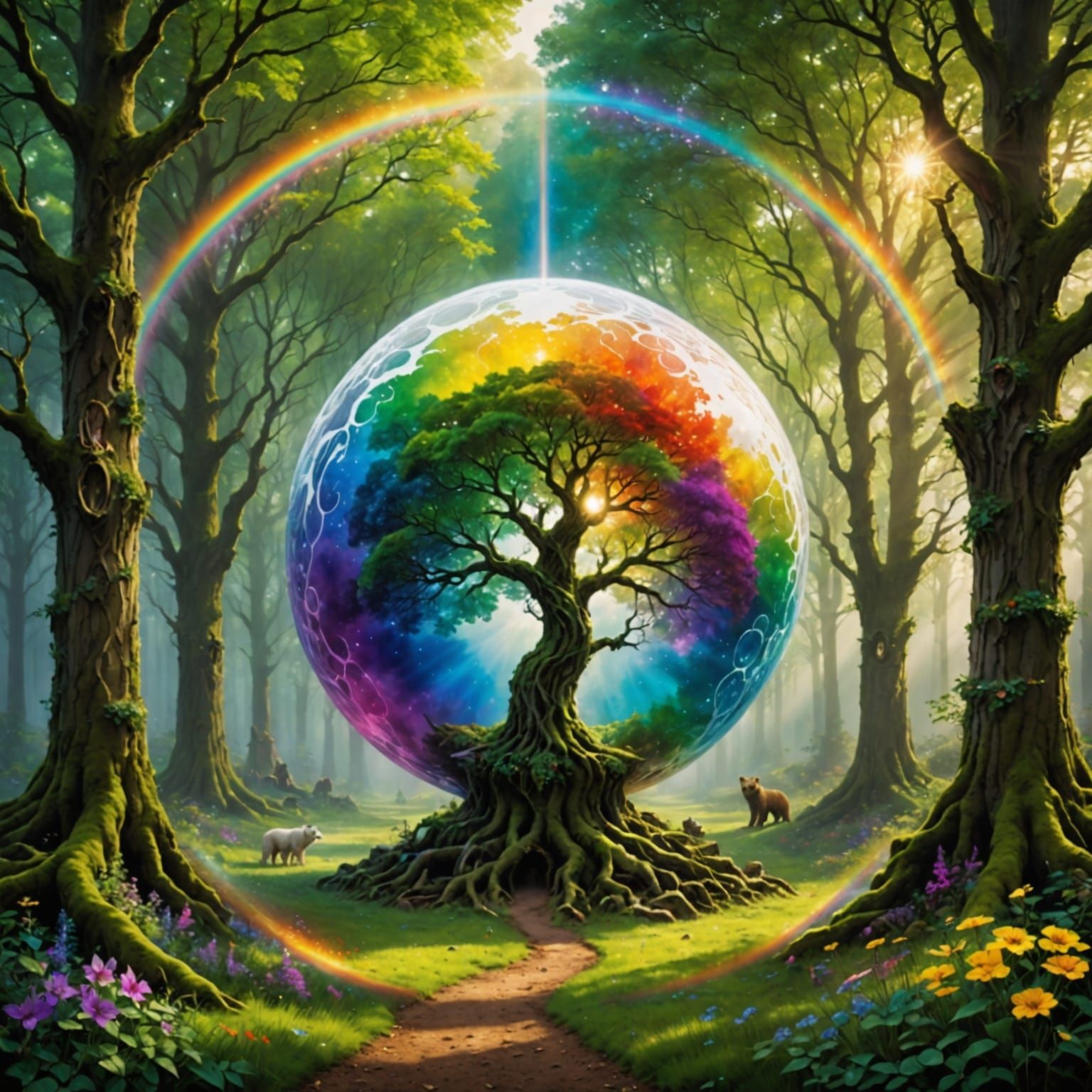 Enchanted Sanctuary of Balance and Harmony