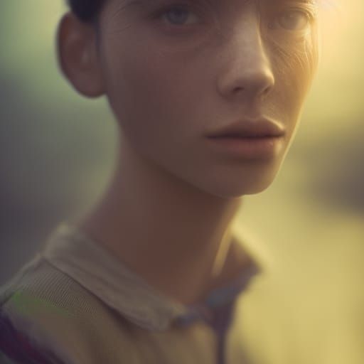 Detailed Portrait with Dynamic Lighting