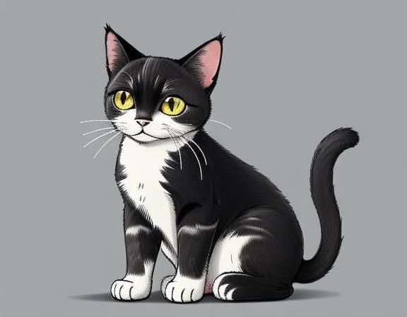 a young cat